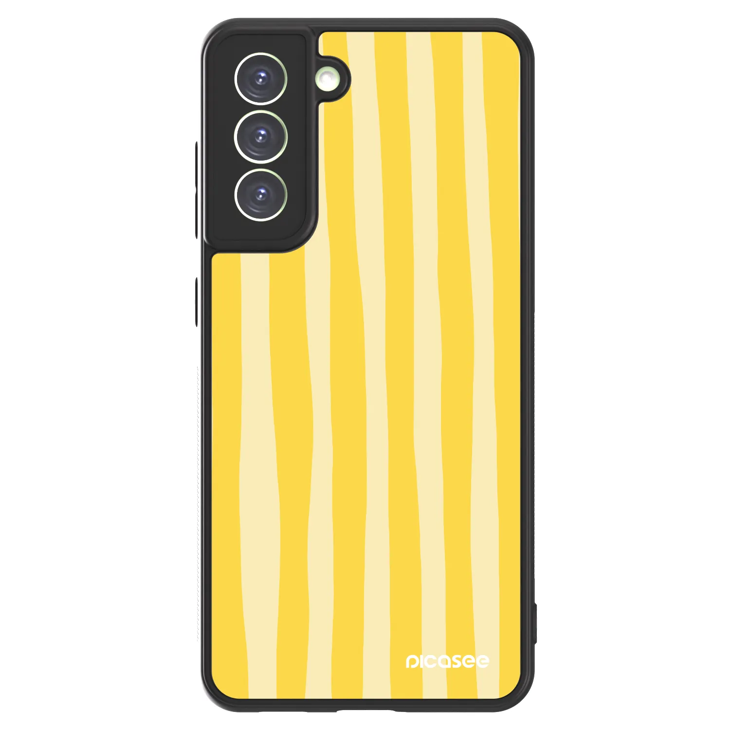 Picasee ULTIMATE CASE na Samsung Galaxy S21 FE 5G - Lines lemon