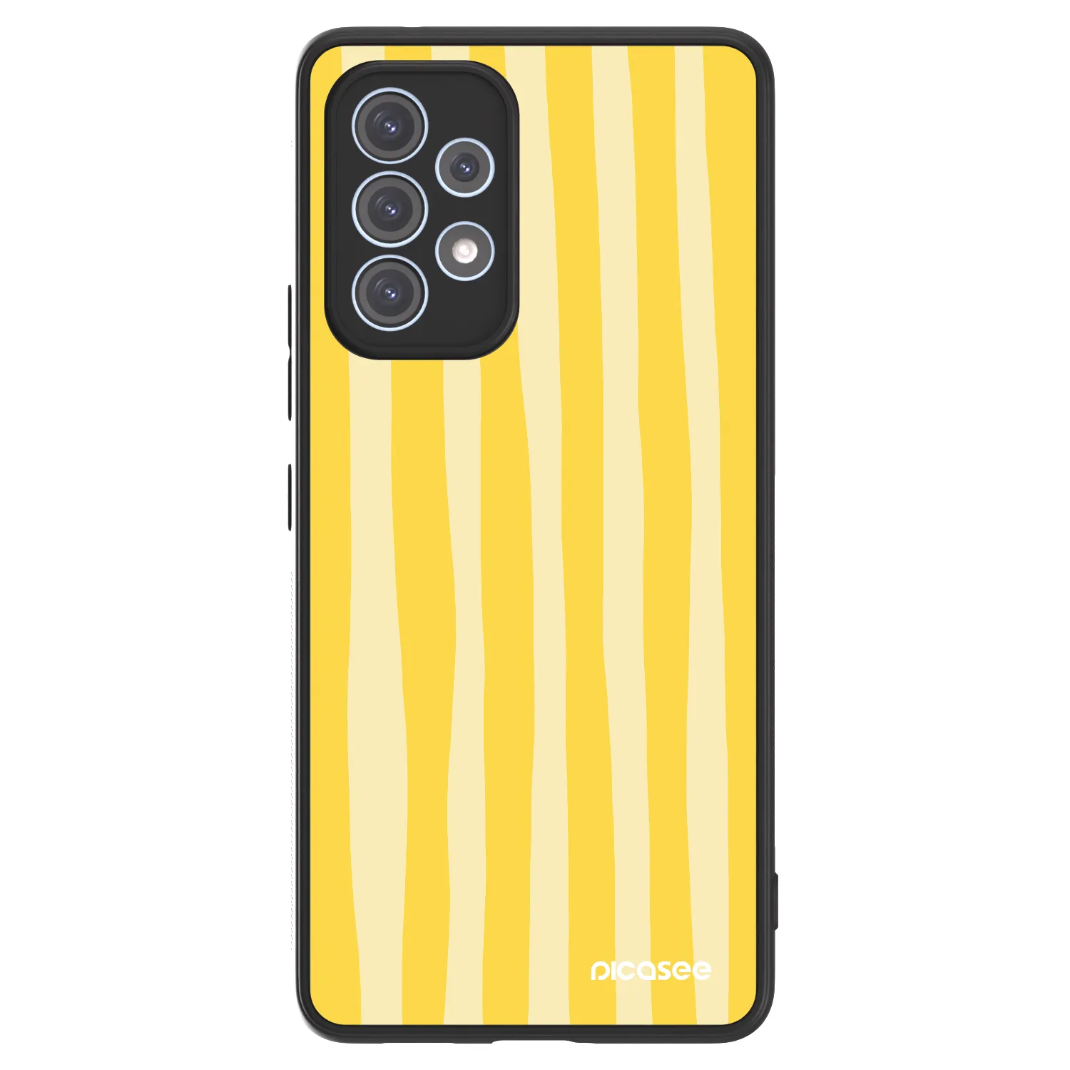 Picasee ULTIMATE CASE na Samsung Galaxy A53 5G A536 - Lines lemon
