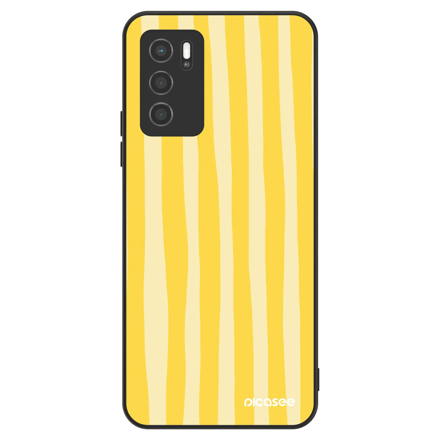 Picasee ULTIMATE CASE na OPPO A16s - Lines lemon