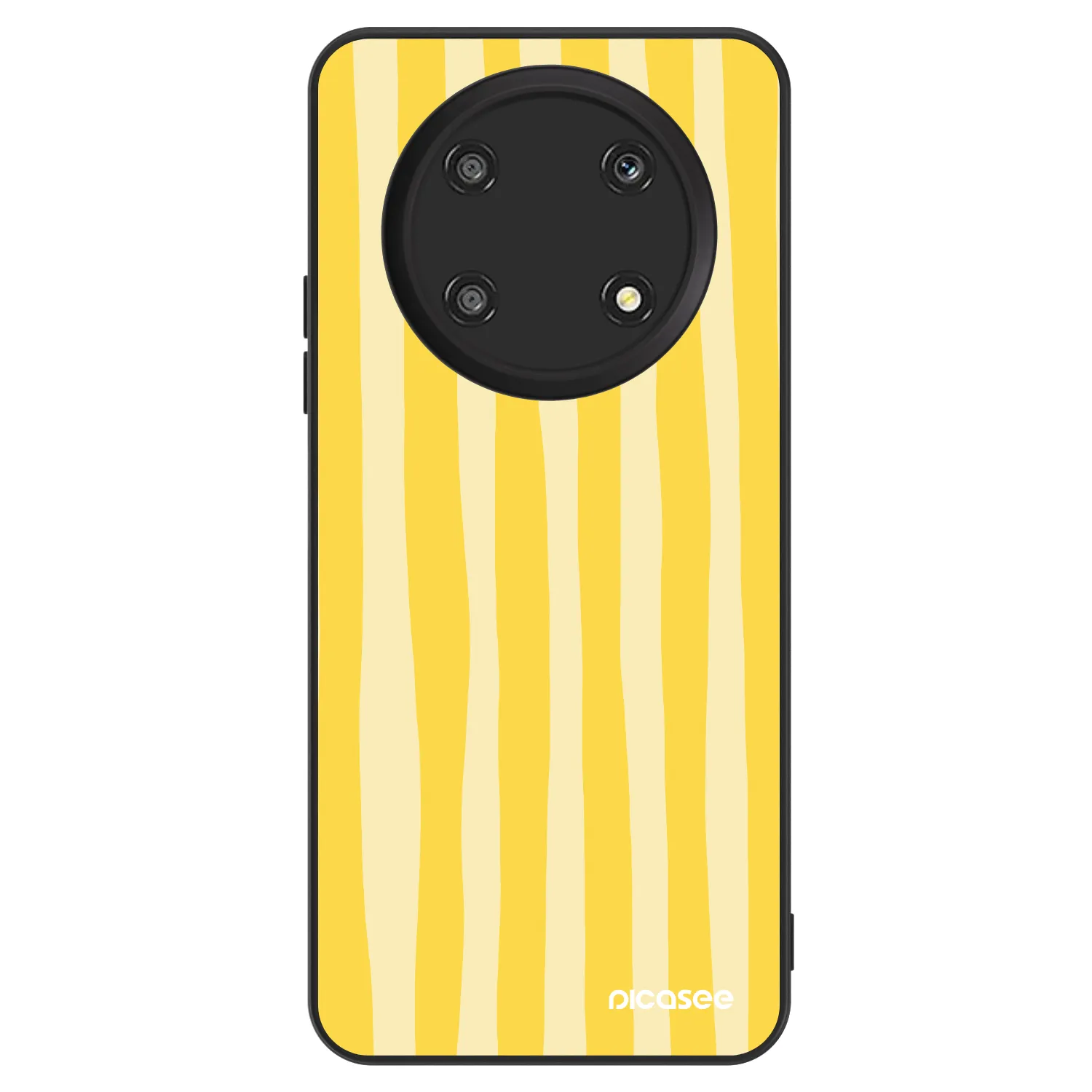 Picasee ULTIMATE CASE na Honor Magic4 Lite 5G - Lines lemon
