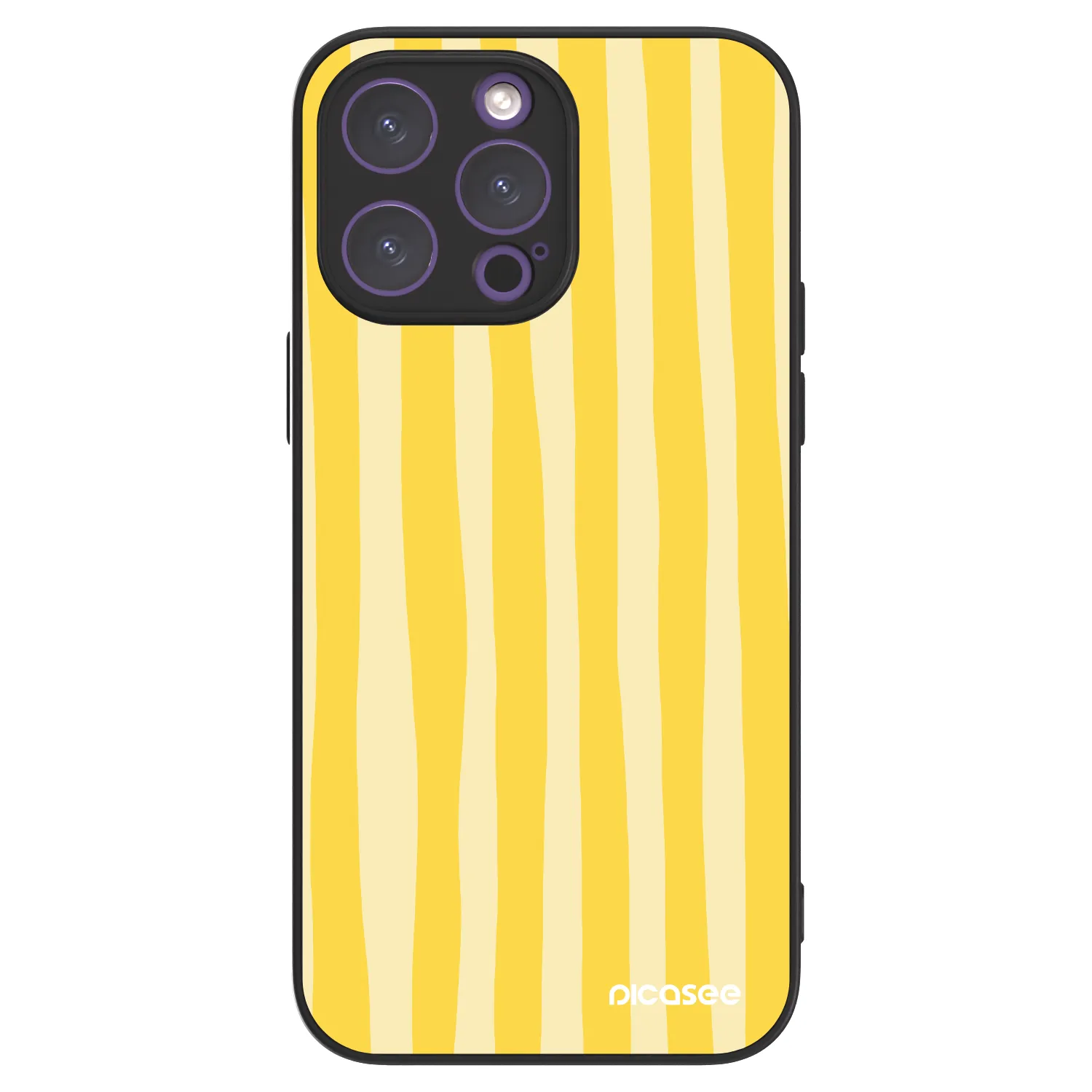 Picasee ULTIMATE CASE na Apple iPhone 14 Pro Max - Lines lemon