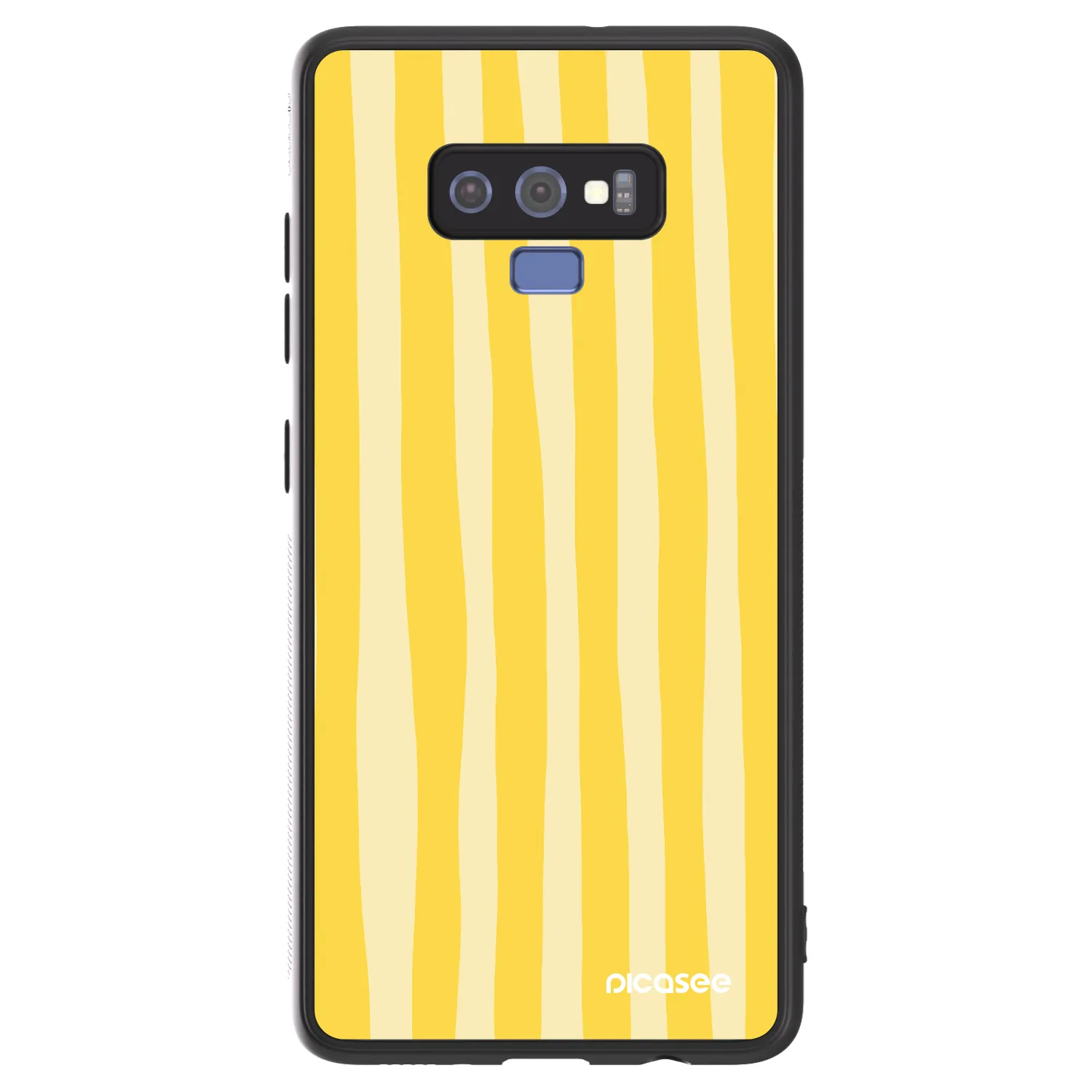 Picasee ULTIMATE CASE na Samsung Galaxy Note 9 N960F - Lines lemon
