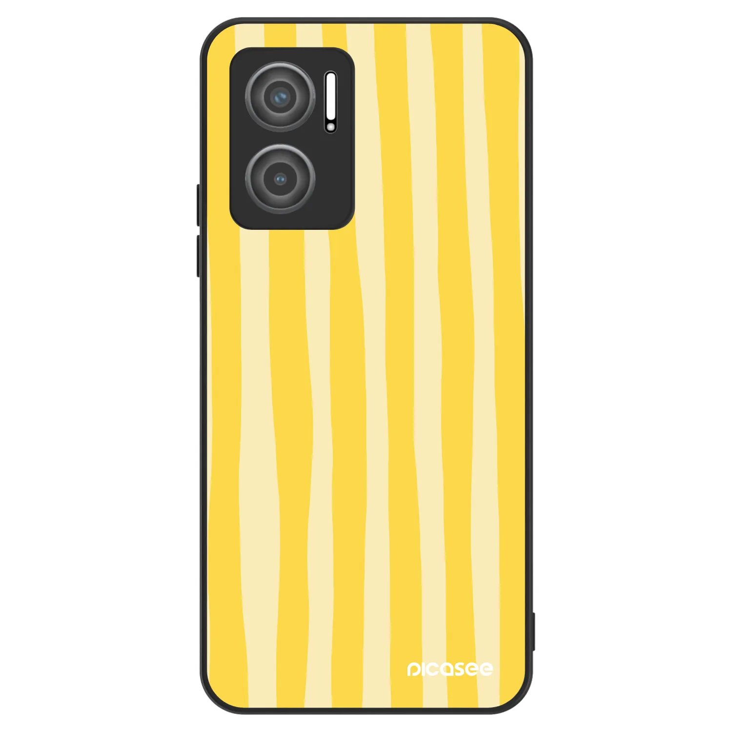 Picasee ULTIMATE CASE na Xiaomi Redmi 10 5G - Lines lemon