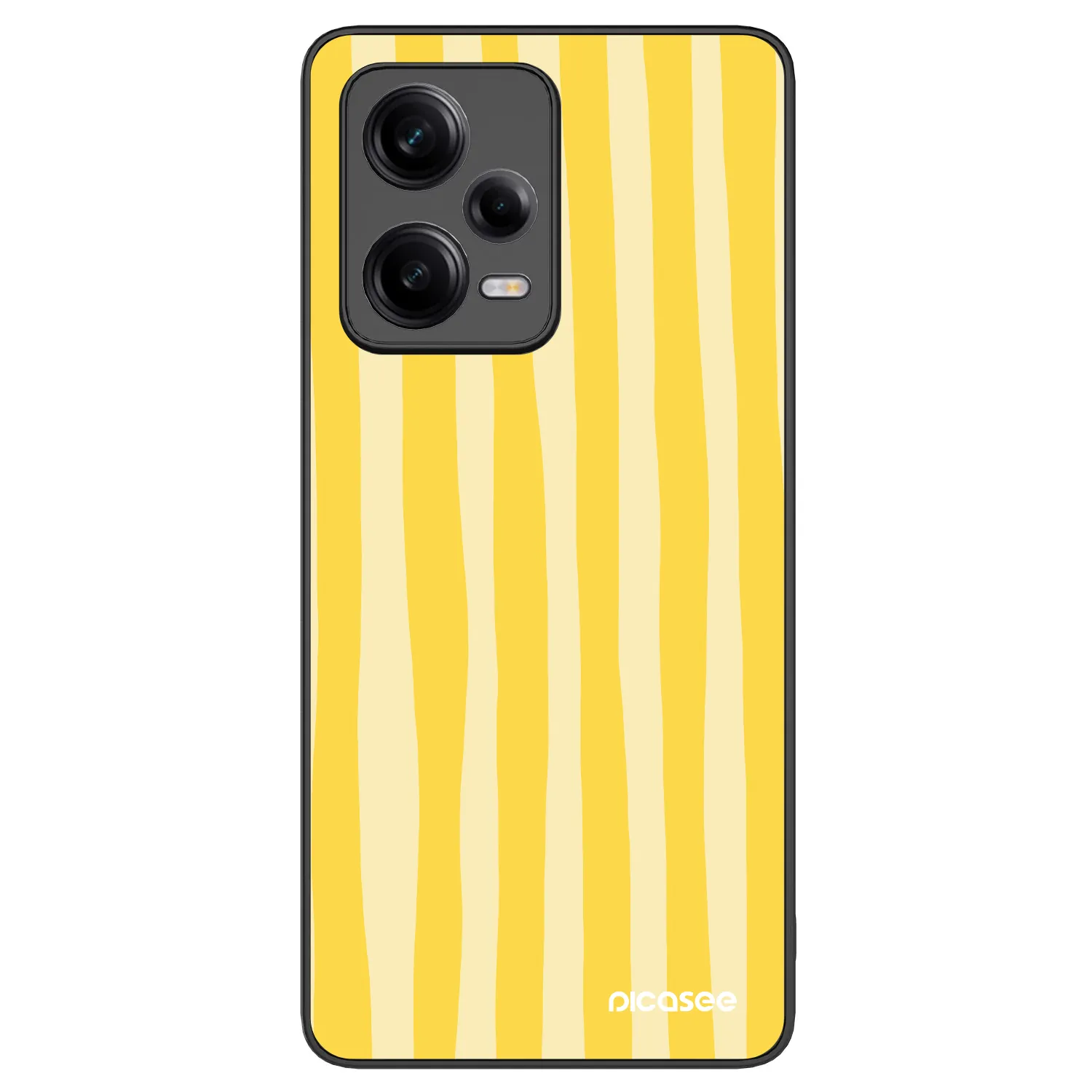 Picasee ULTIMATE CASE na Xiaomi Redmi Note 12 Pro 5G - Lines lemon