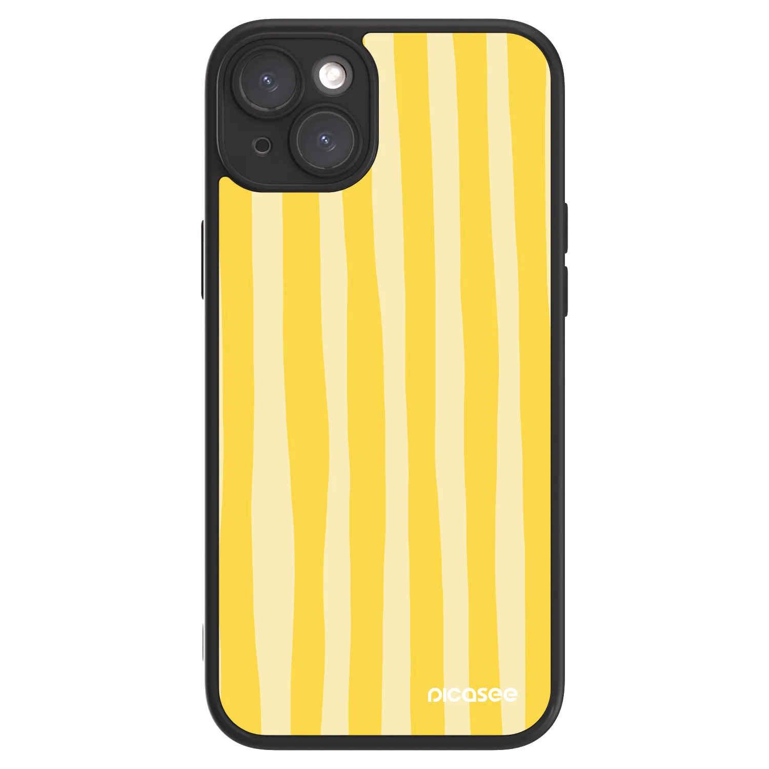 Picasee ULTIMATE CASE na Apple iPhone 15 Plus - Lines lemon