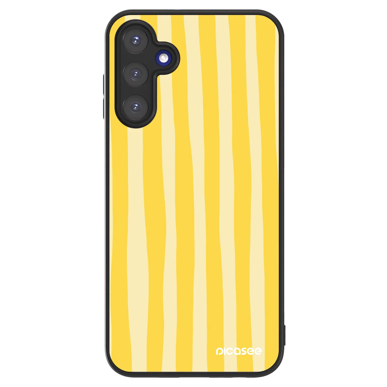 Picasee ULTIMATE CASE na Samsung Galaxy A15 A155F 4G - Lines lemon