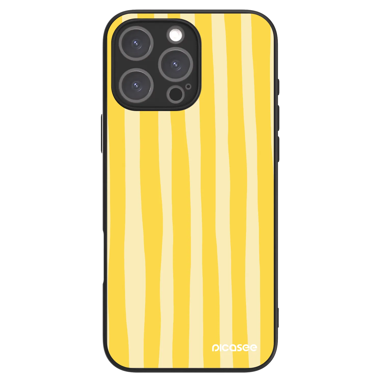 Picasee ULTIMATE CASE na Apple iPhone 16 Pro Max - Lines lemon