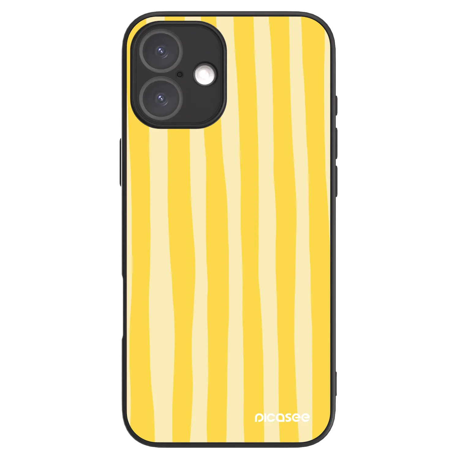 Picasee ULTIMATE CASE na Apple iPhone 16 Plus - Lines lemon
