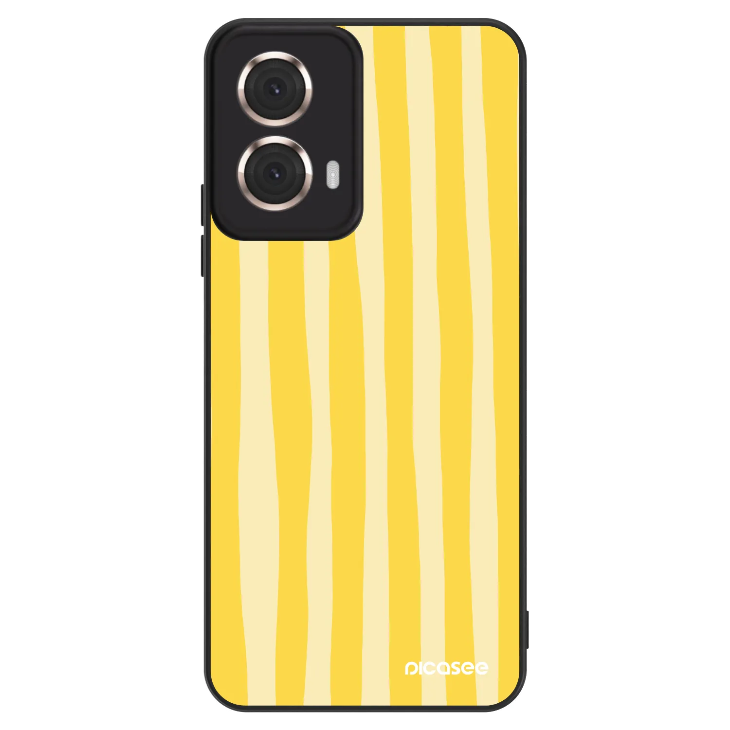 Picasee ULTIMATE CASE na Motorola Moto G85 - Lines lemon