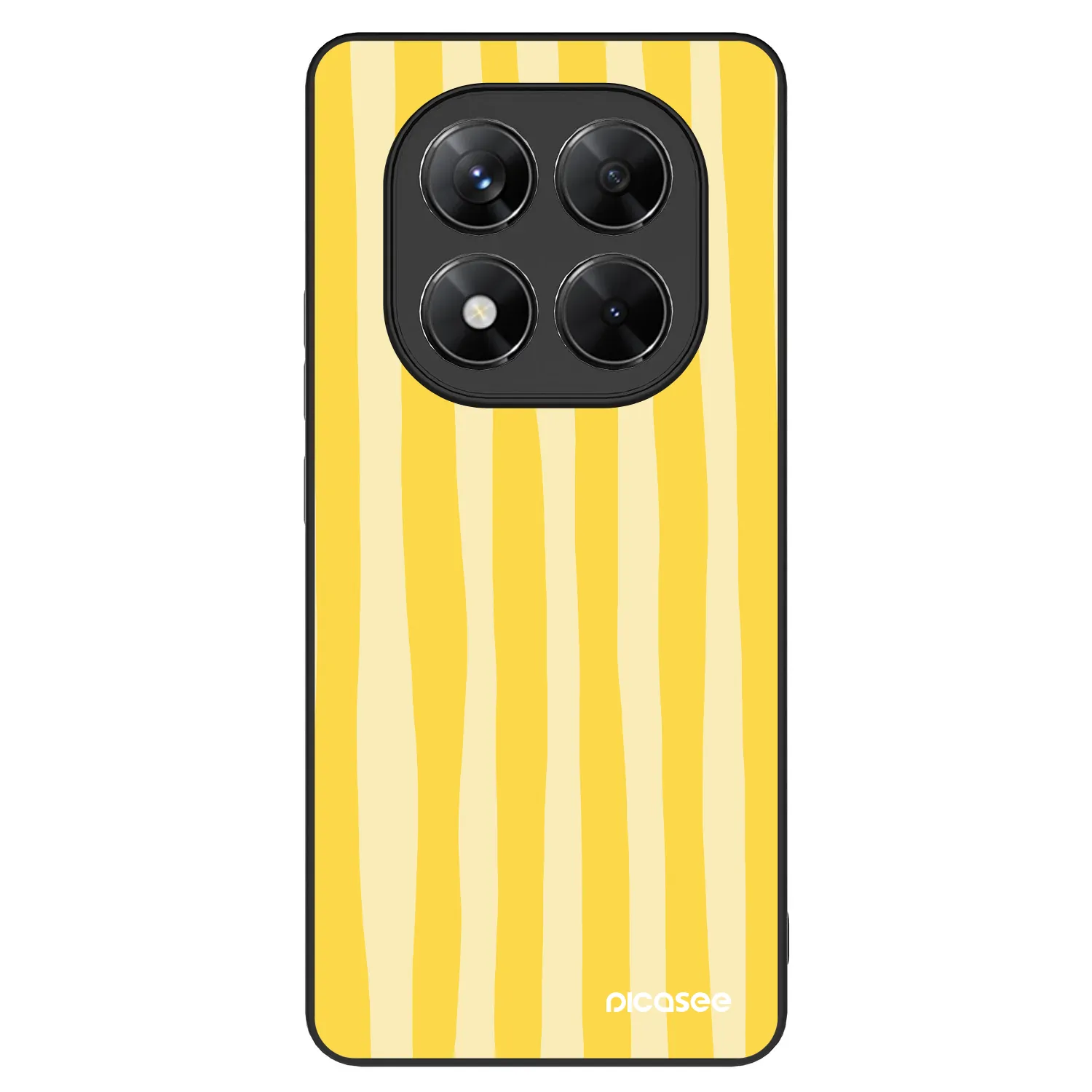 Picasee ULTIMATE CASE na Xiaomi Redmi Note 14 Pro 5G - Lines lemon