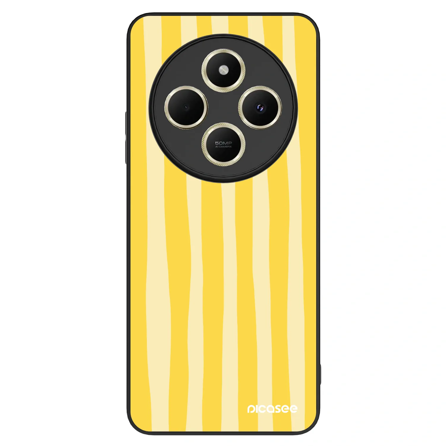 Picasee ULTIMATE CASE na Xiaomi Redmi 14C - Lines lemon