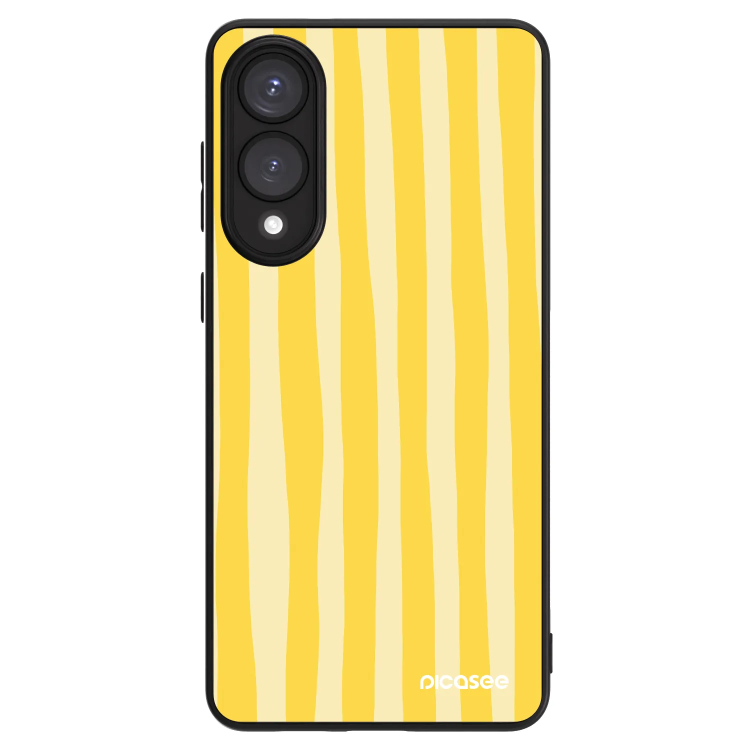 Picasee ULTIMATE CASE na Samsung Galaxy S25 Edge 5G - Lines lemon