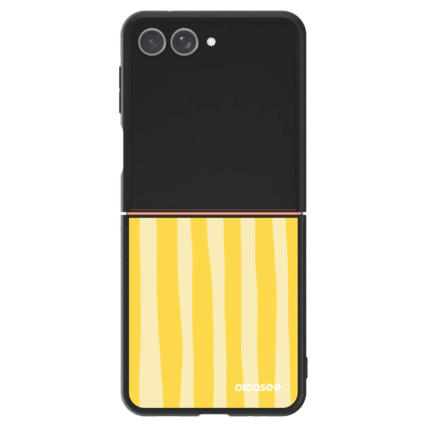 Picasee ULTIMATE CASE na Samsung Galaxy Z Flip7 5G - Lines lemon