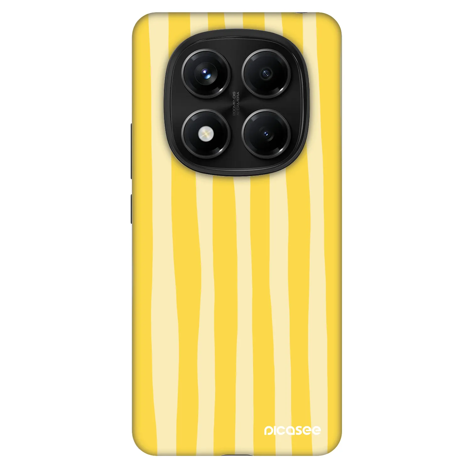 Picasee Fashion Case na Xiaomi Redmi Note 14 Pro 5G - Lines lemon