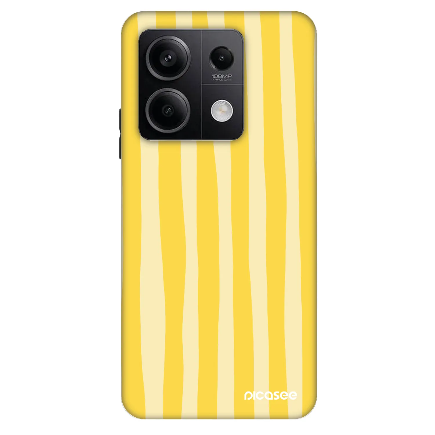 Picasee Fashion Case na Xiaomi Redmi Note 13 5G - Lines lemon
