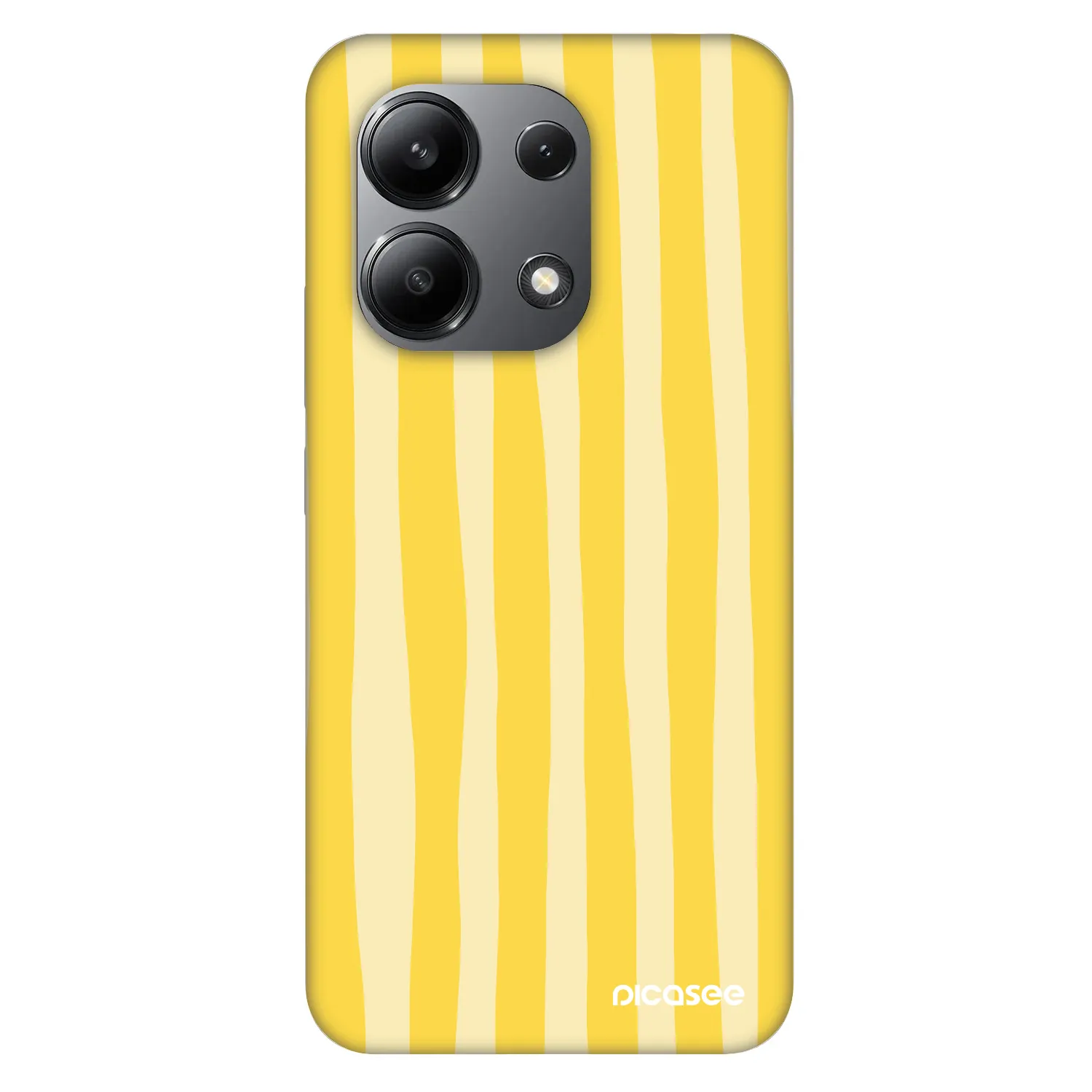 Picasee Fashion Case na Xiaomi Redmi Note 13 4G - Lines lemon