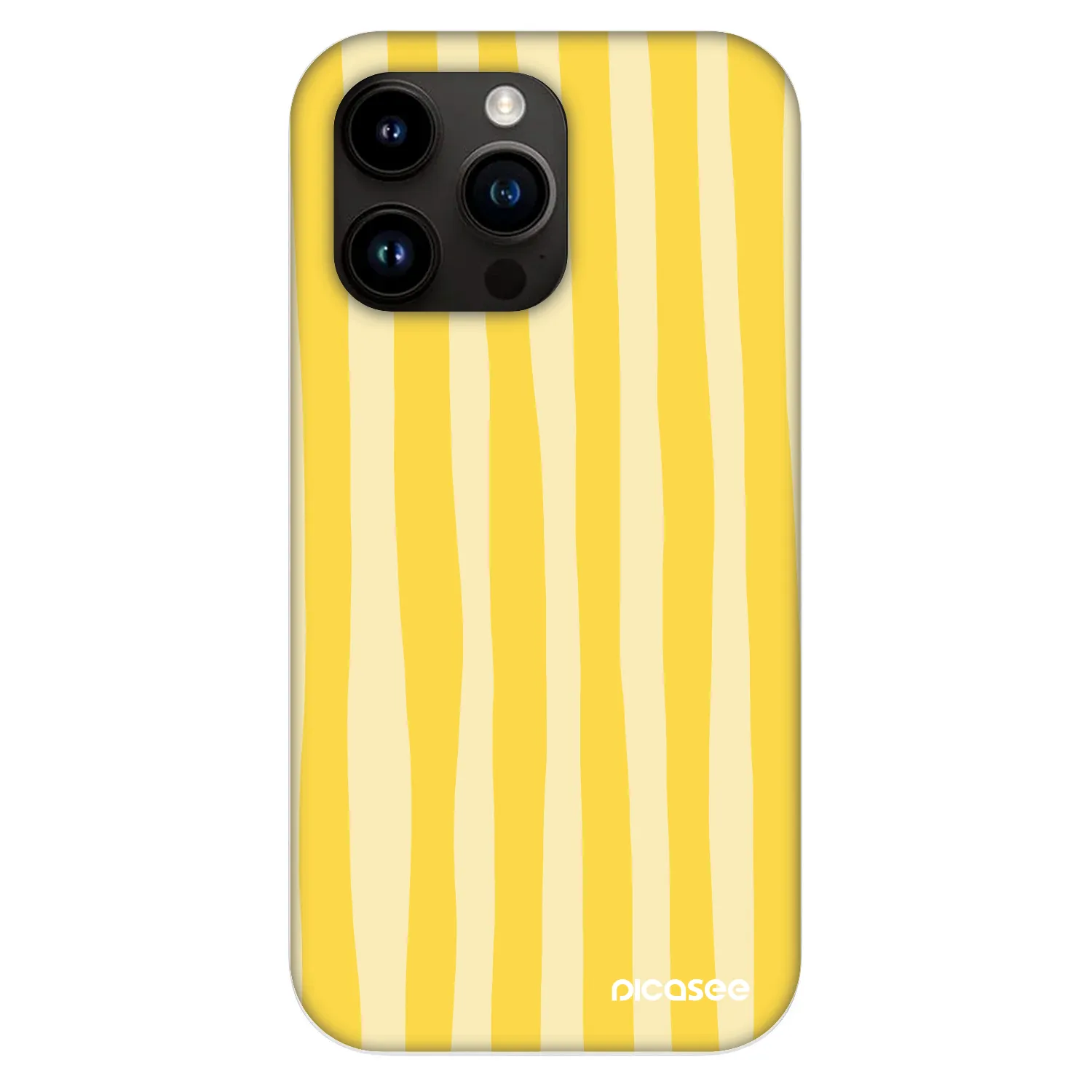 Picasee Fashion Case MagSafe na Apple iPhone 13 Pro - Lines lemon
