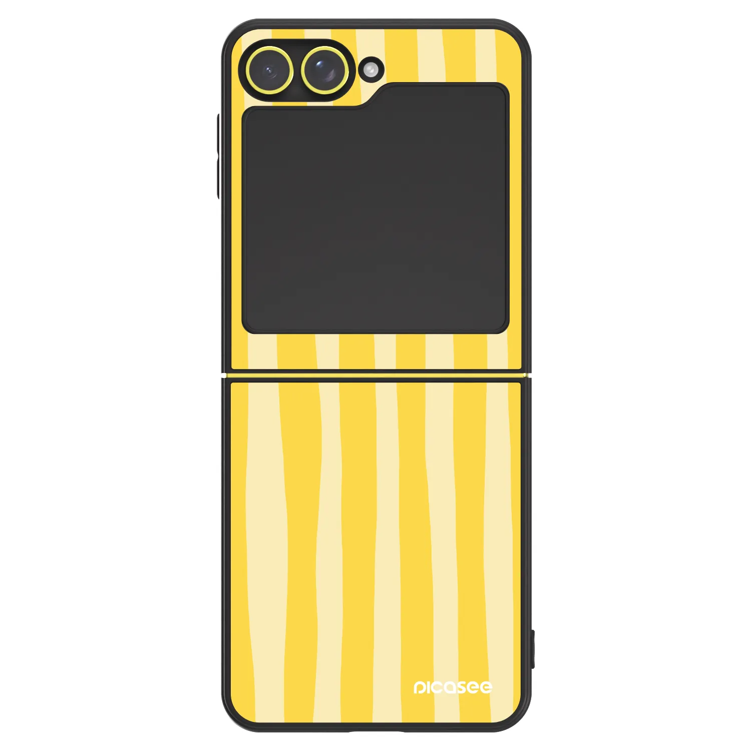 Picasee ULTIMATE CASE na Samsung Galaxy Z Flip7 FE 5G - Lines lemon