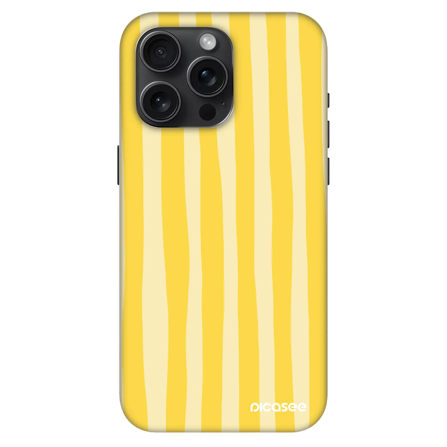Picasee Fashion Case MagSafe na Apple iPhone 15 Pro Max - Lines lemon