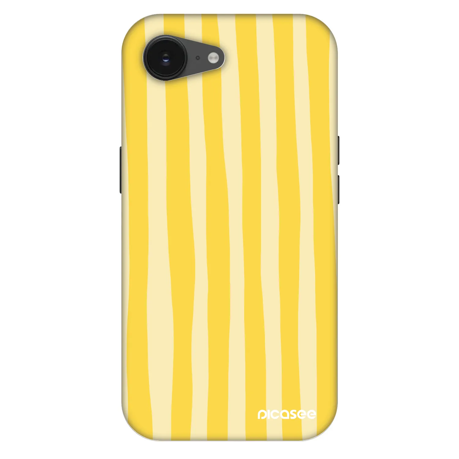 Picasee Fashion Case MagSafe na Apple iPhone 16e - Lines lemon