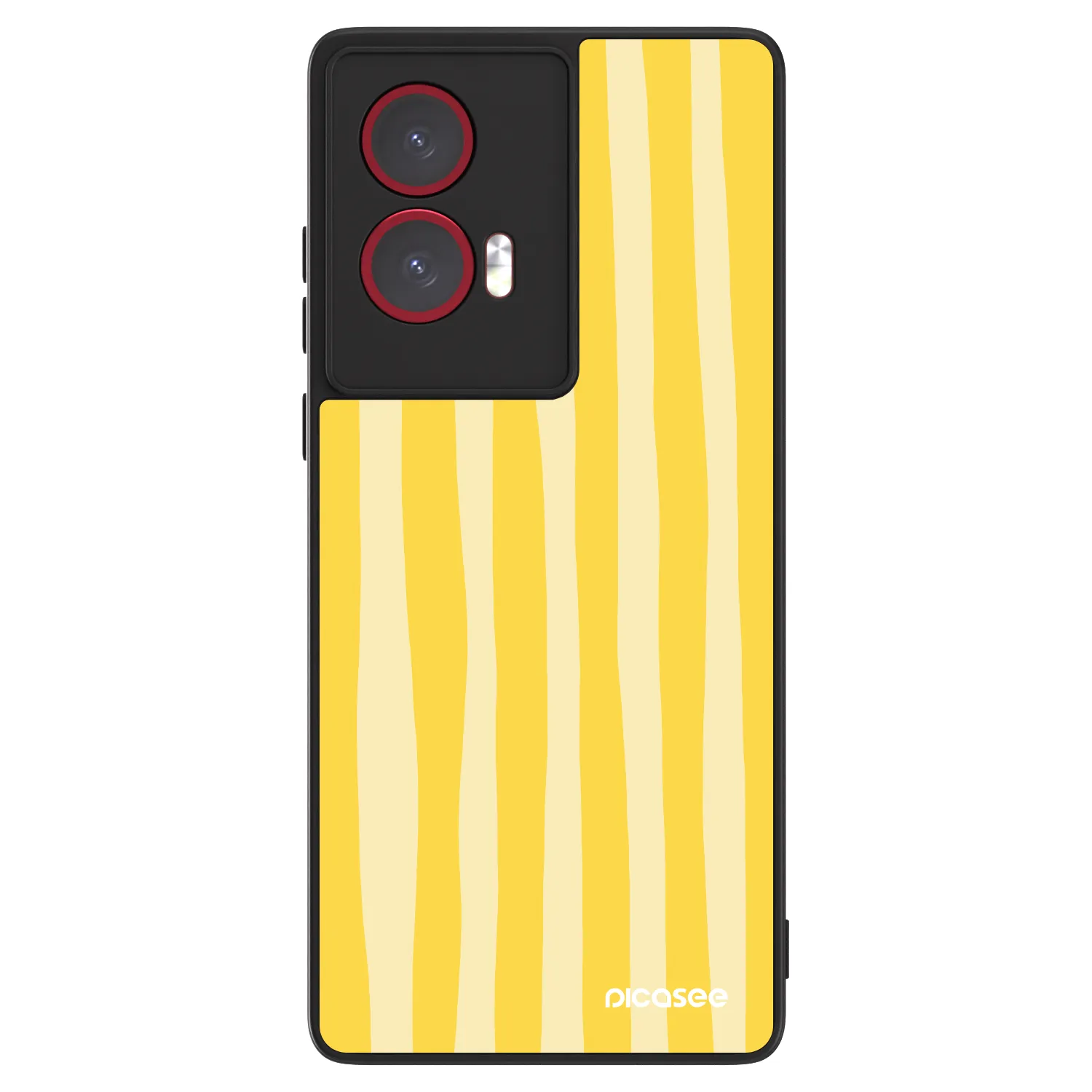 Picasee ULTIMATE CASE na Motorola Edge 50 Fusion - Lines lemon