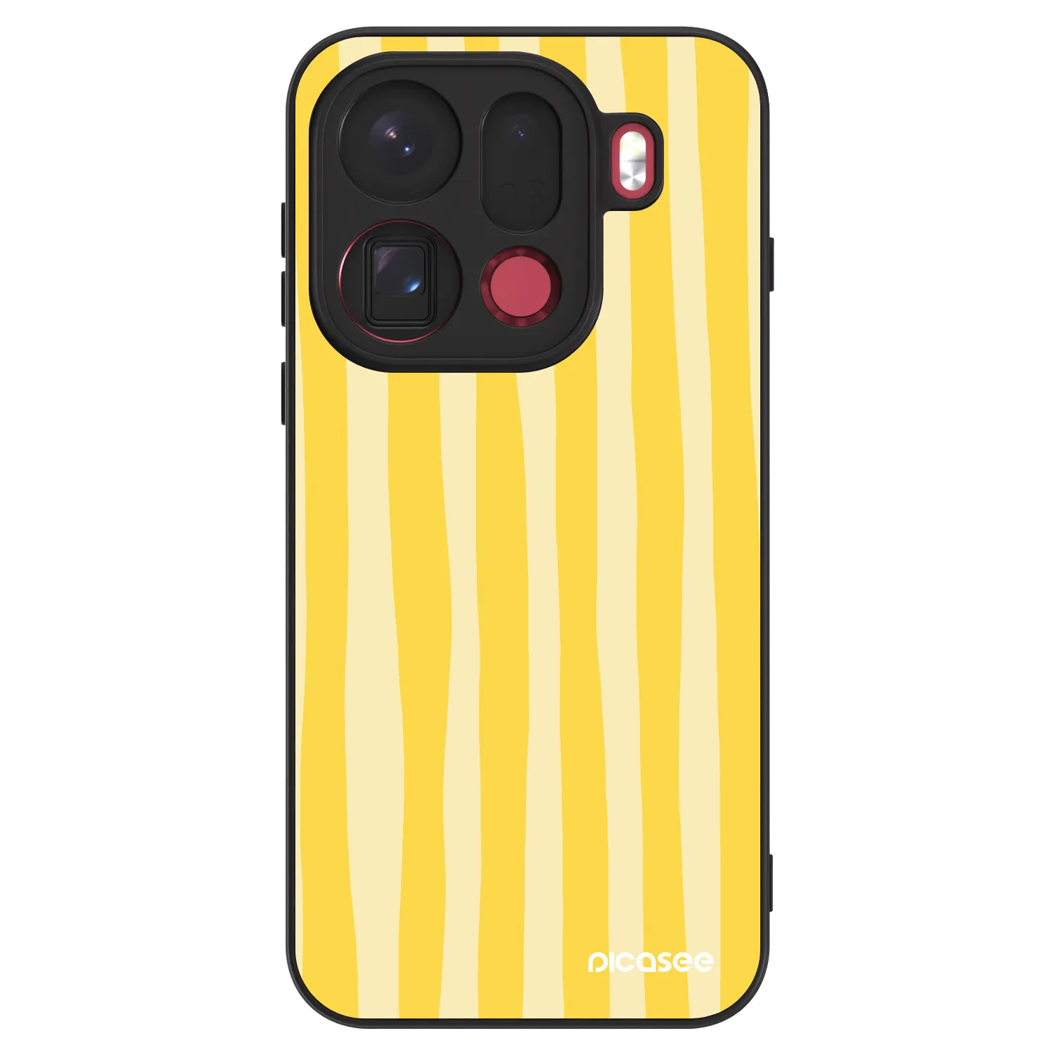 Picasee ULTIMATE CASE na OPPO Find X9 Pro - Lines lemon