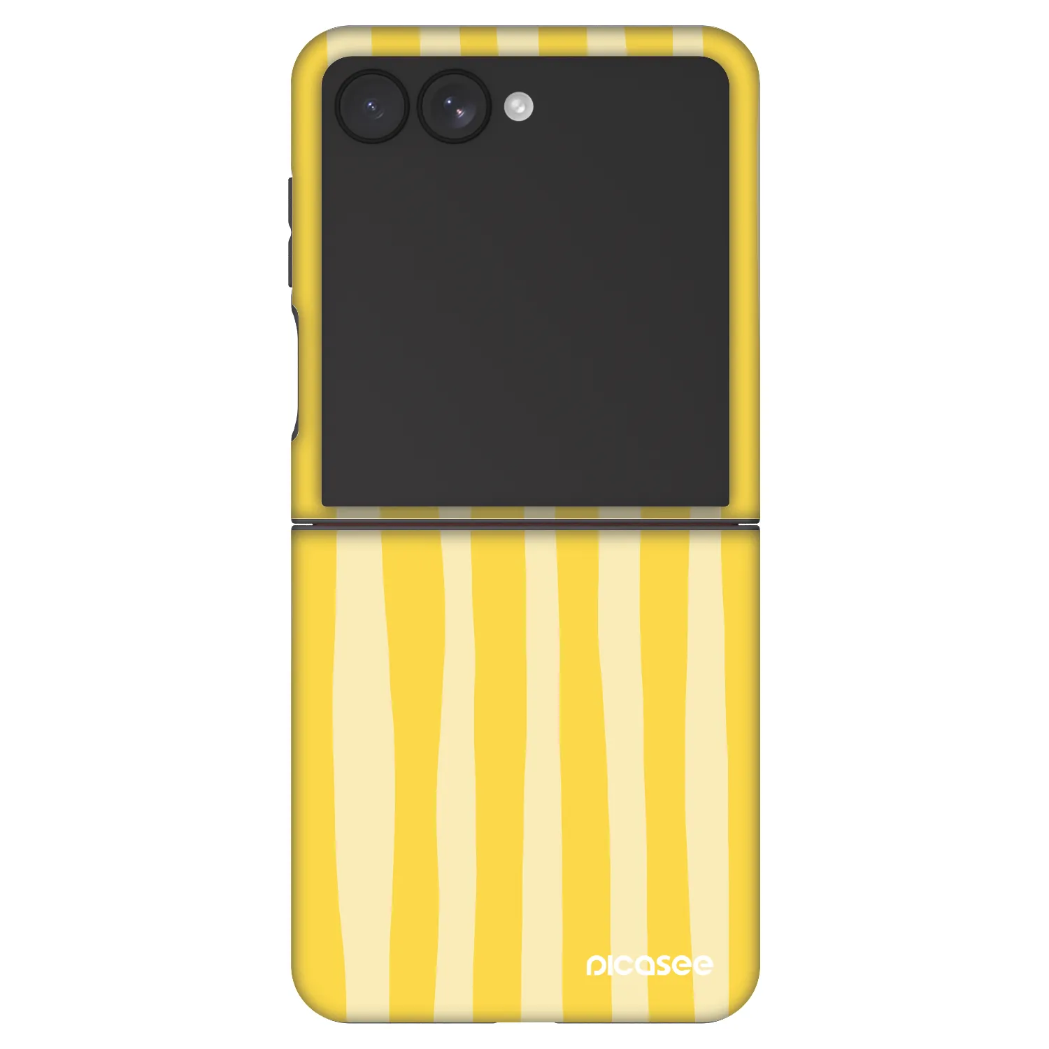 Picasee Fashion Case na Samsung Galaxy Z Flip7 5G - Lines lemon