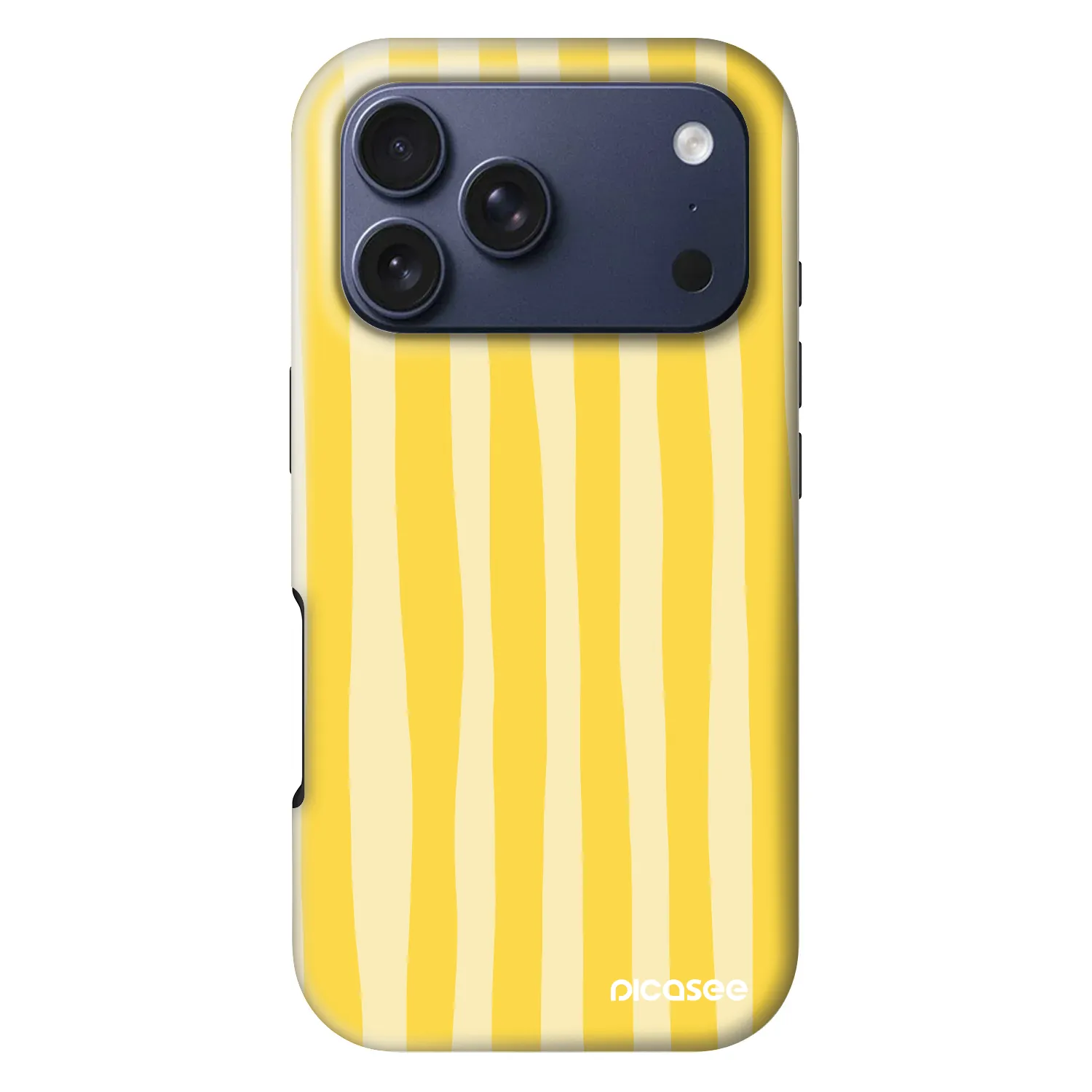 Picasee Fashion Case MagSafe na Apple iPhone 18 Pro - Lines lemon