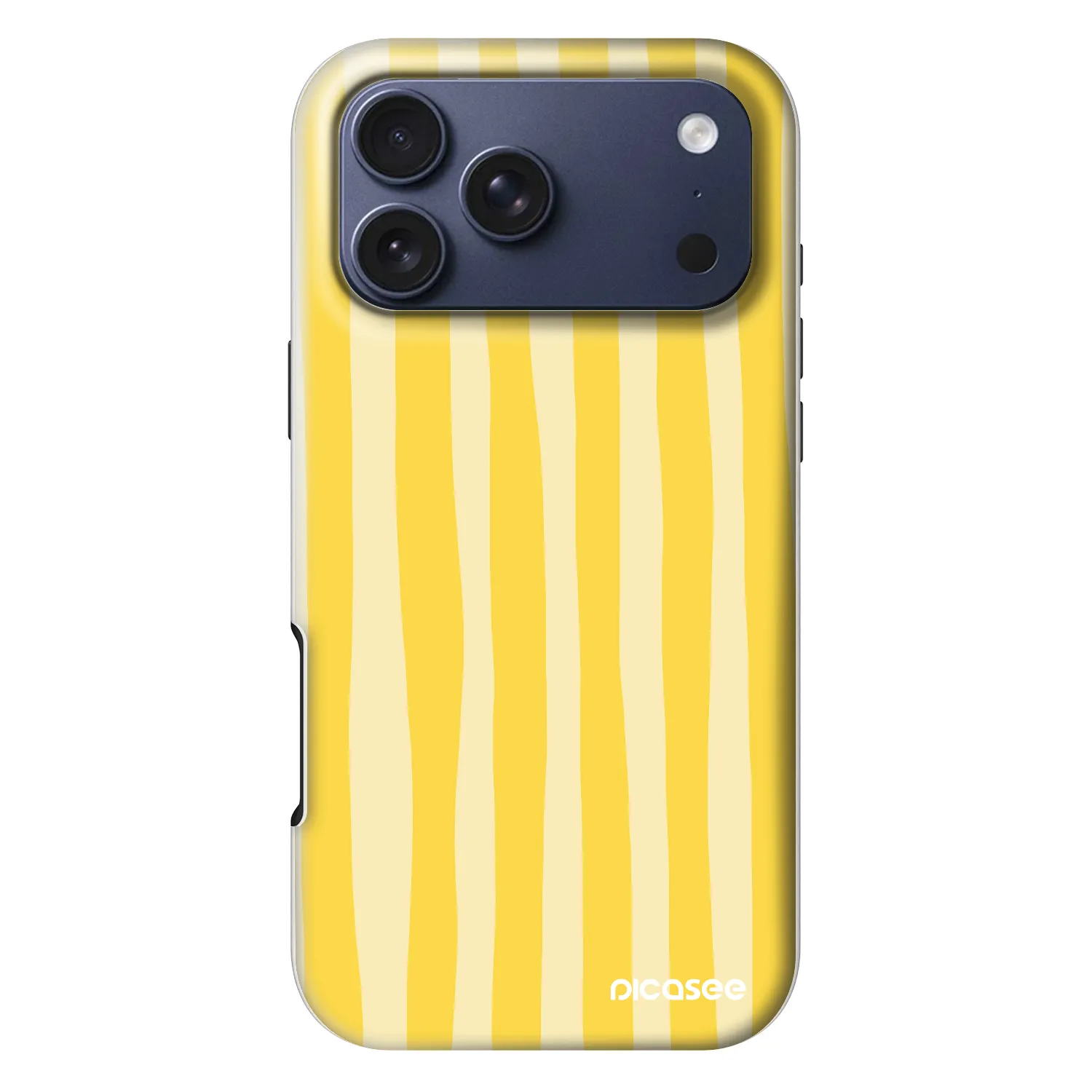 Picasee Fashion Case MagSafe na Apple iPhone 18 Pro Max - Lines lemon
