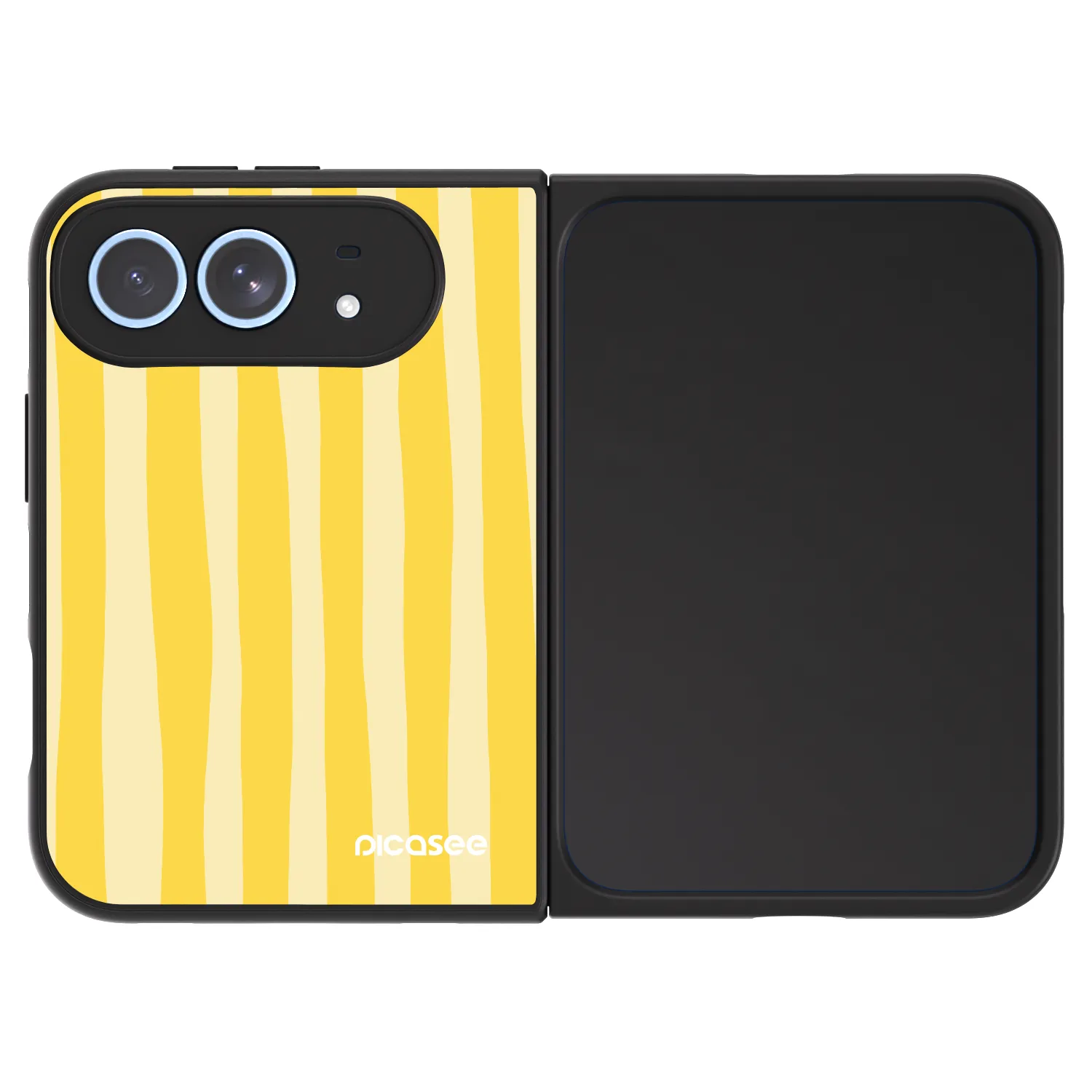 Picasee ULTIMATE CASE na Apple iPhone Duo - Lines lemon