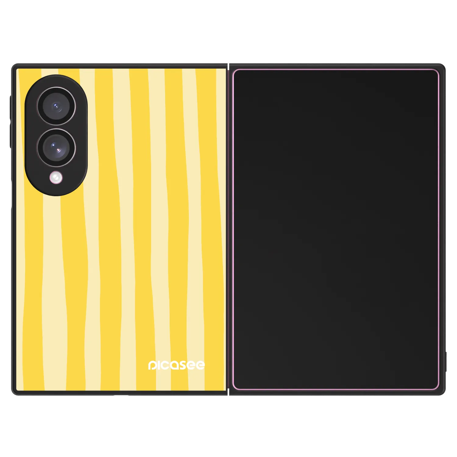 Picasee ULTIMATE CASE na Samsung Galaxy Z Fold8 5G - Lines lemon