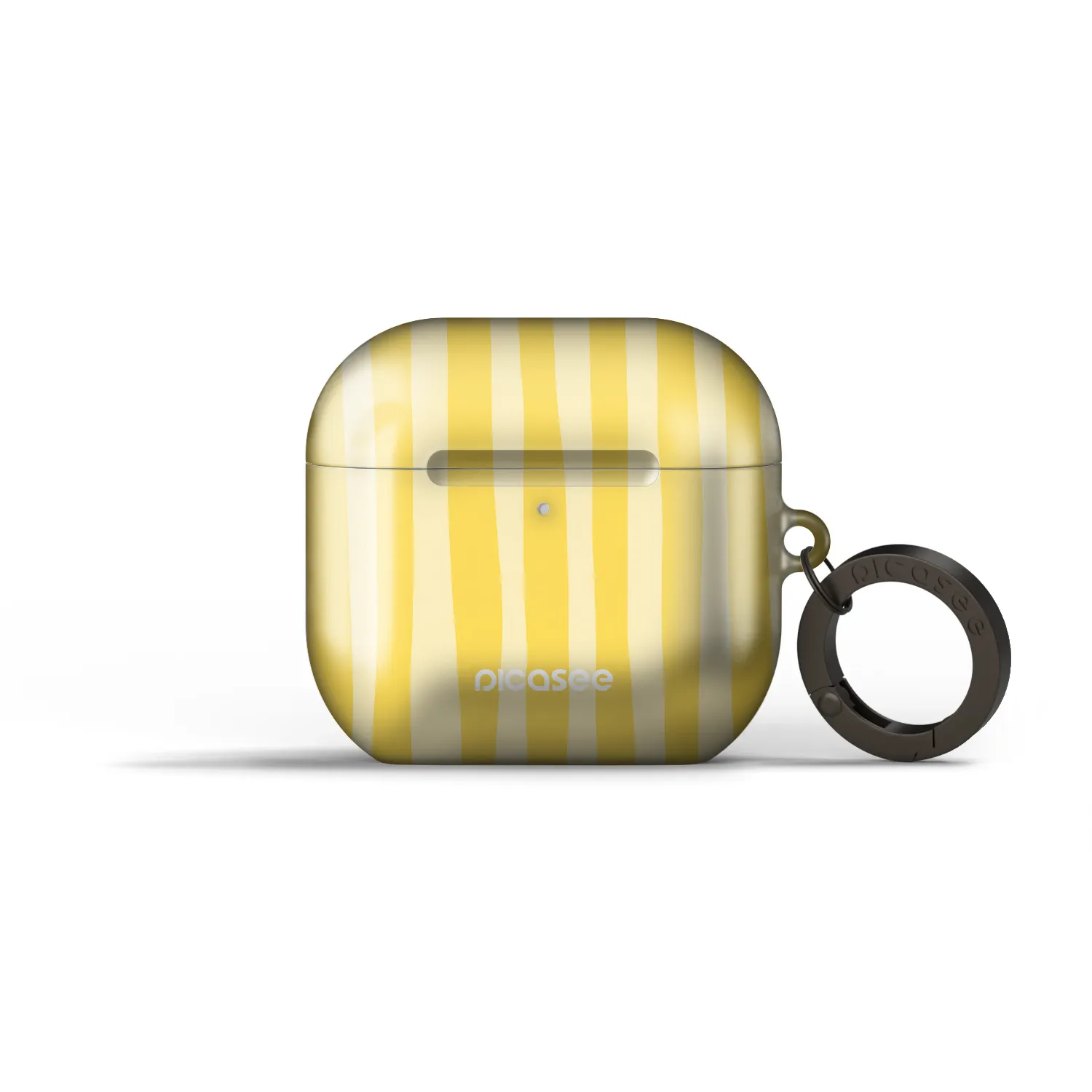 Picasee Obal pro Apple AirPods 5 - Lines lemon