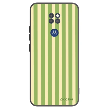 Etui na Motorola Moto G9 Play - Lines Matcha