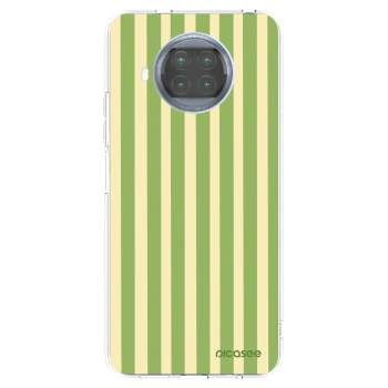 Picasee silikonowe przeźroczyste etui na Xiaomi Mi 10T Lite - Lines Matcha