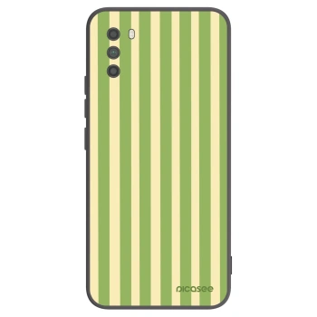 Picasee silikonowe czarne etui na Xiaomi Poco M3 - Lines Matcha