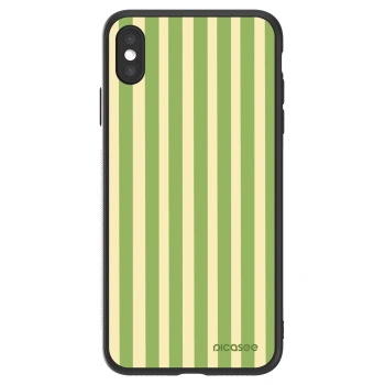 Picasee ULTIMATE CASE na Apple iPhone XS Max - Lines Matcha