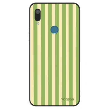 Etui na Huawei Y7 2019 - Lines Matcha