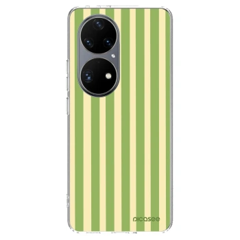 Etui na Huawei P50 - Lines Matcha