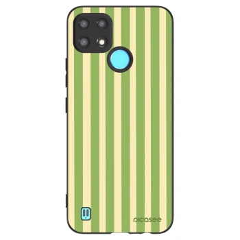 Etui na Realme C21 - Lines Matcha