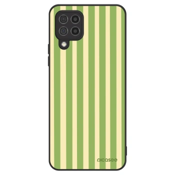Etui na Samsung Galaxy A22 A225F 4G - Lines Matcha