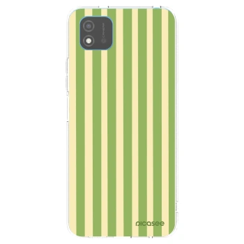 Picasee silikonowe przeźroczyste etui na Realme C11 (2021) - Lines Matcha