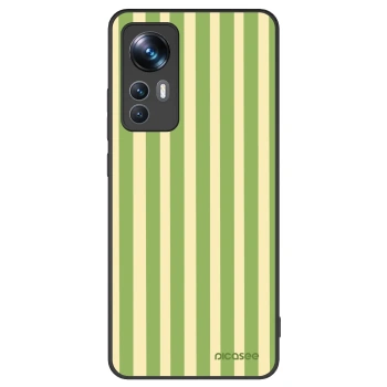 Etui na Xiaomi 12T Pro - Lines Matcha