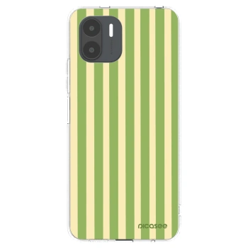Picasee silikonowe przeźroczyste etui na Xiaomi Redmi A2 - Lines Matcha