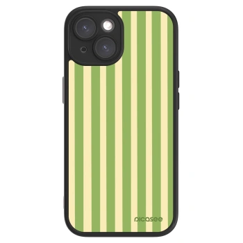 Etui na Apple iPhone 15 - Lines Matcha