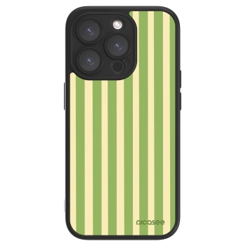 Picasee ULTIMATE CASE na Apple iPhone 15 Pro - Lines Matcha