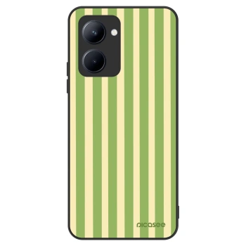 Etui na Realme C33 (2023) - Lines Matcha