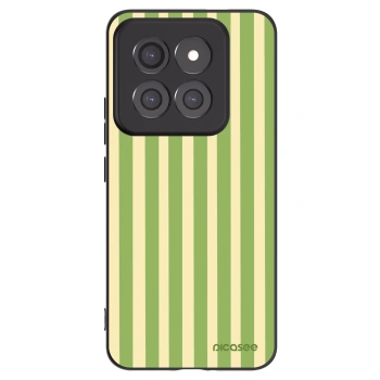 Picasee silikonowe czarne etui na Xiaomi 14 Pro - Lines Matcha