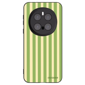 Picasee silikonowe czarne etui na Honor Magic7 Pro 5G - Lines Matcha