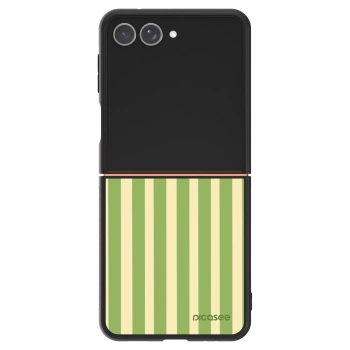 Etui na Samsung Galaxy Z Flip7 5G - Lines Matcha