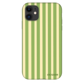 Etui na Apple iPhone 11 - Lines Matcha